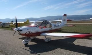 Diferentes tipos de aviones del club
